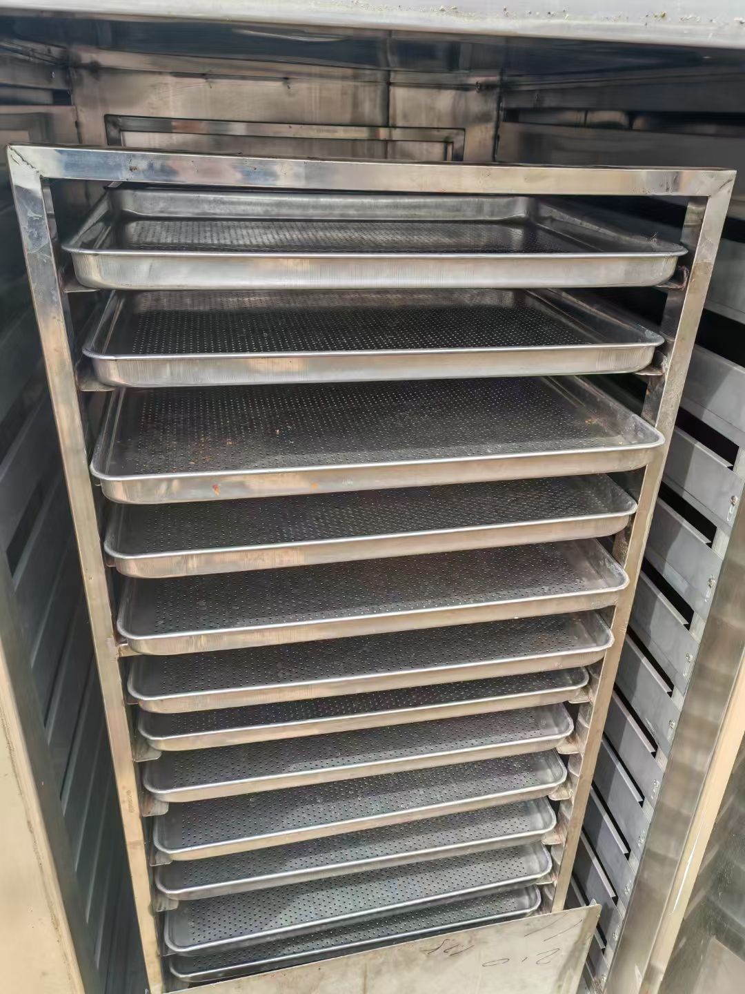 转让二手热风烘箱 一台单门单车电加热带除湿热风循环-1