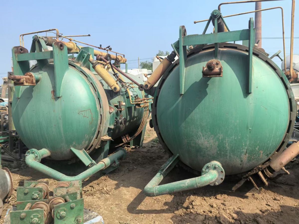 转让二手叶片过滤机 两台面积60平方卧式不锈钢叶片-1