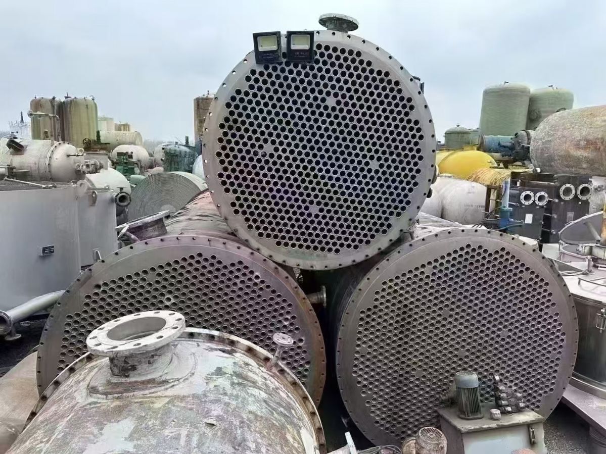 转让二手列管冷凝器 540平方-770平方钛材质列-1