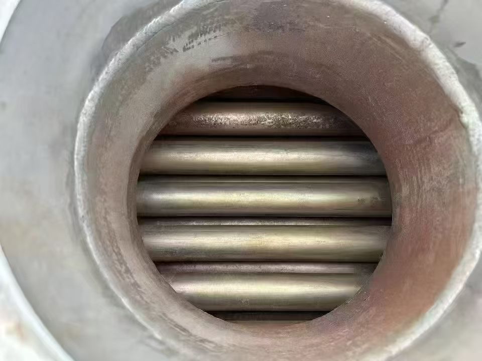 转让二手列管冷凝器 540平方-770平方钛材质列-2