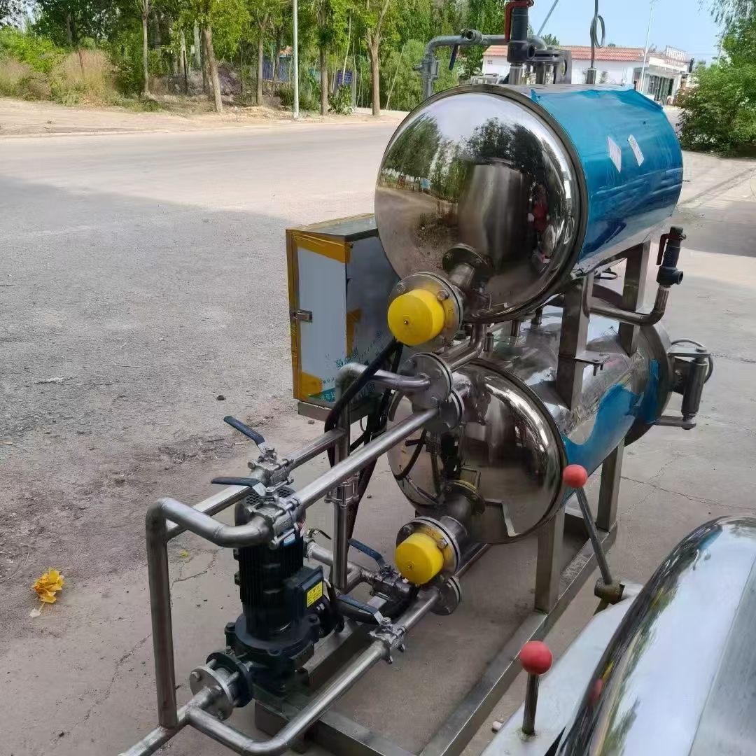 转让二手双层杀菌锅 一台容积0.19立方实验型电加-1