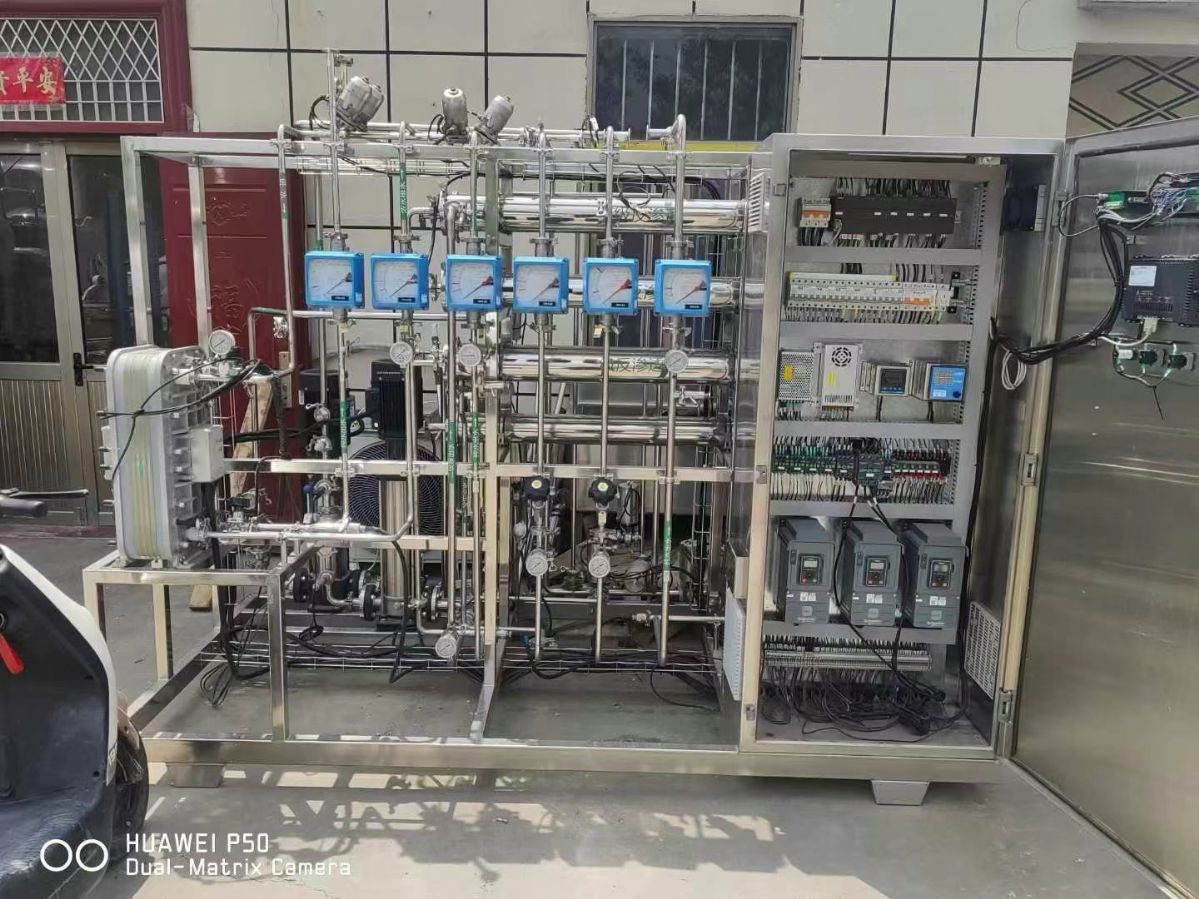 转让二手双级水处理 一套0.5吨食品医药级纯水水处-1