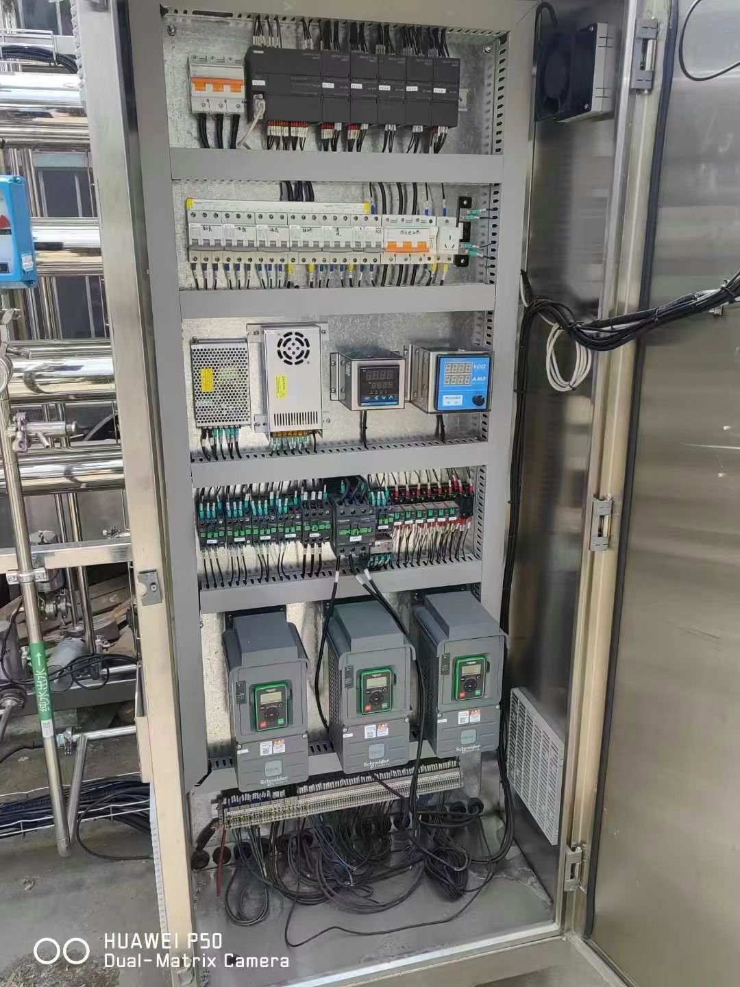 转让二手双级水处理 一套0.5吨食品医药级纯水水处-2