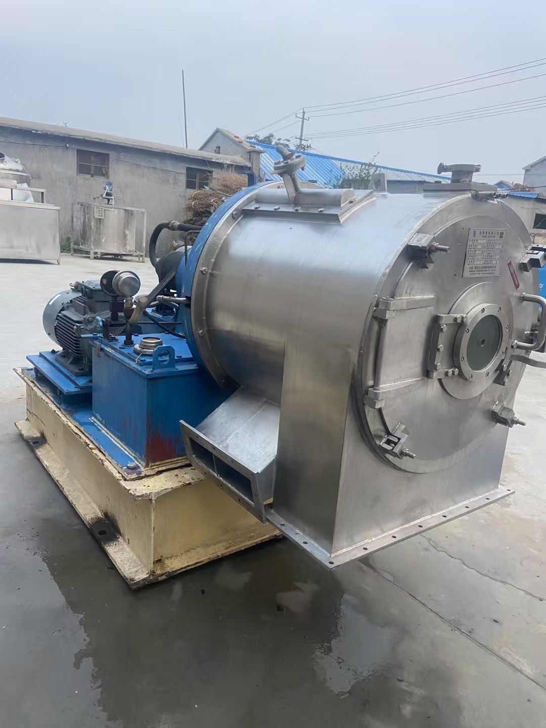 转让二手活塞推料离心机 一台400型材质316双击-1