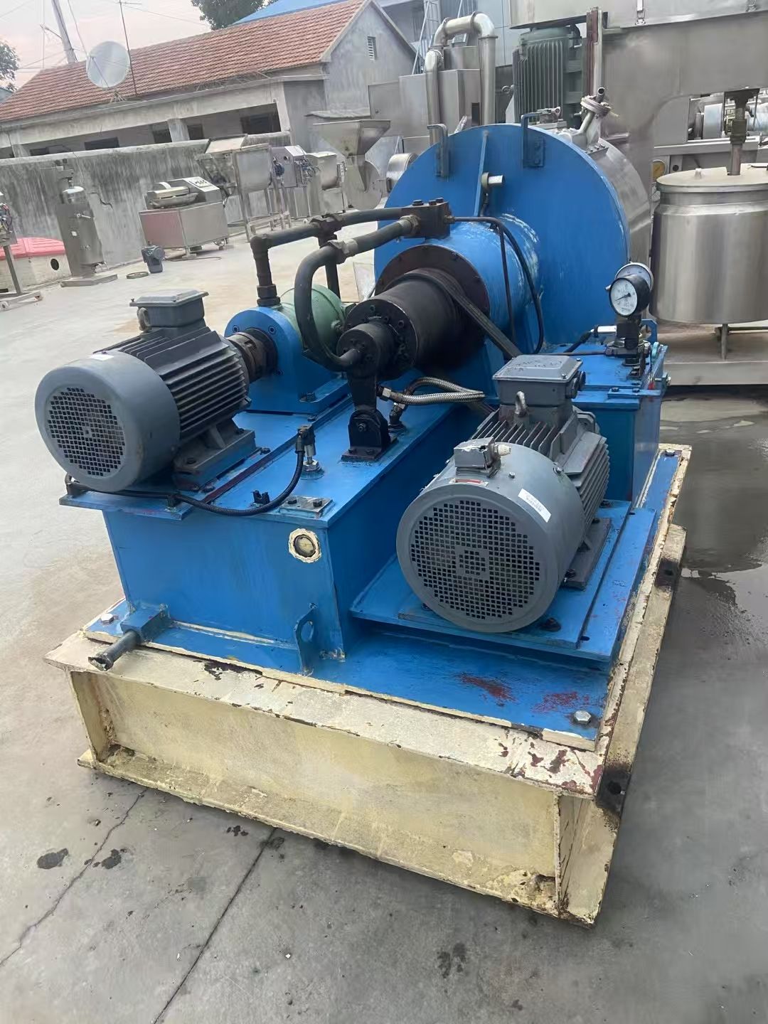 转让二手活塞推料离心机 一台400型材质316双击-2