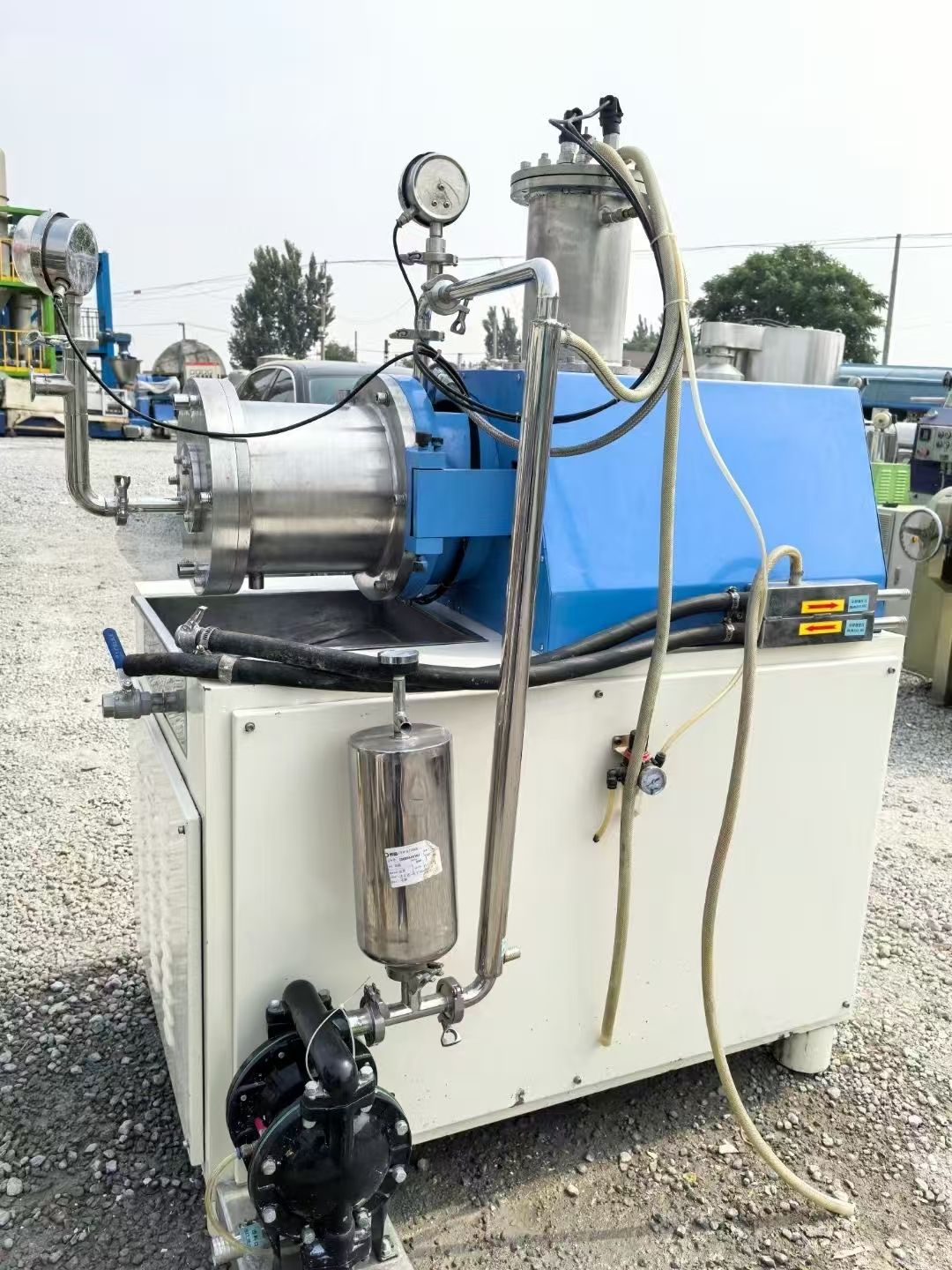 转让二手陶瓷砂磨机 一台容积10升上海易勒产陶瓷纳-2