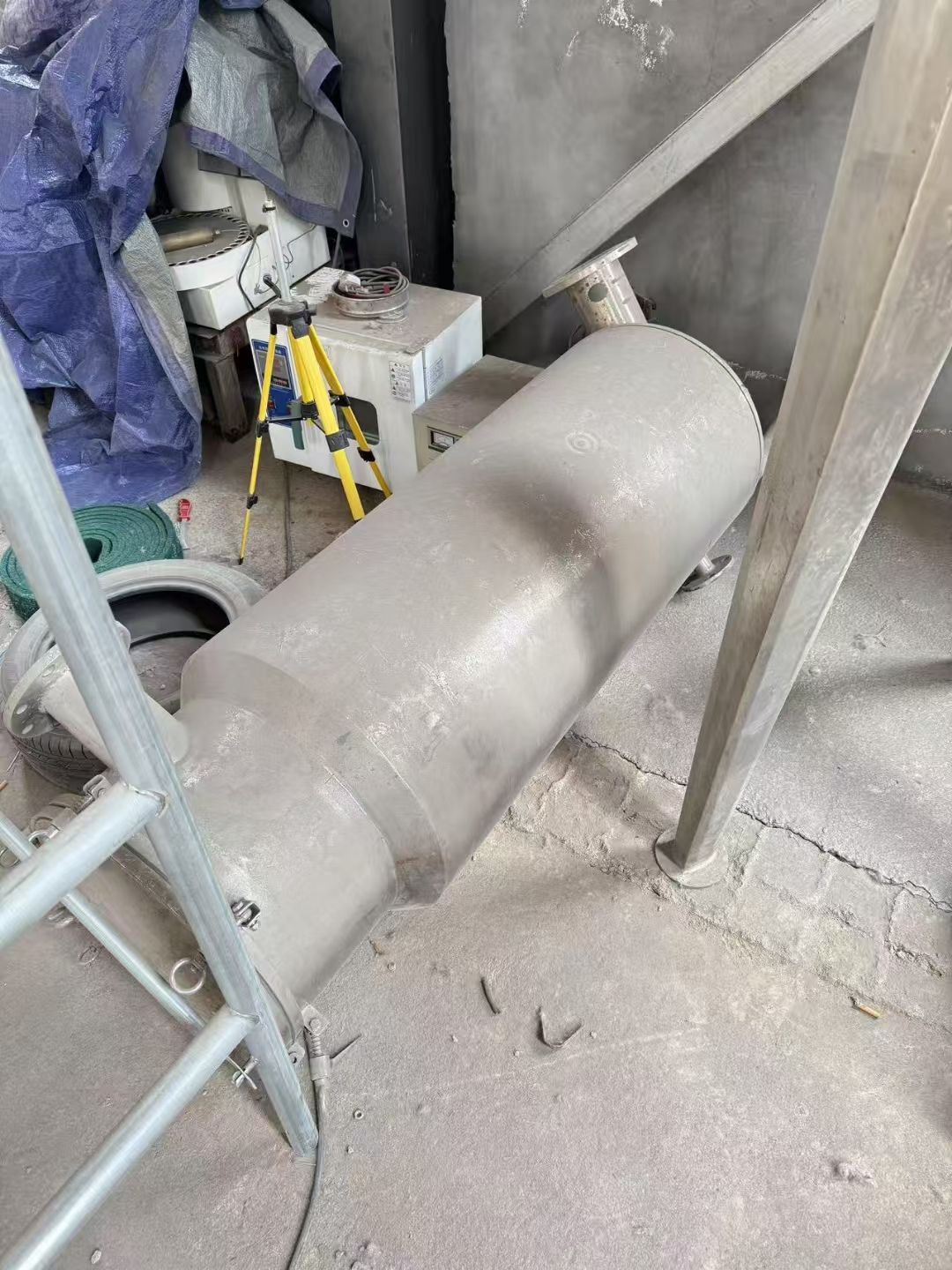 转让二手浓缩蒸发器 一套容积500升食品级单效浓缩-2