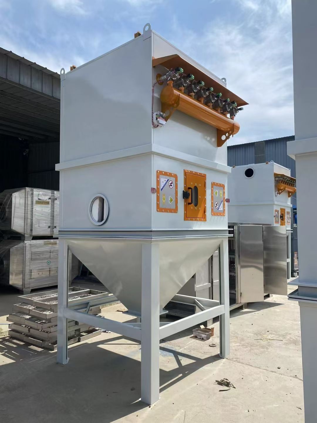 转让二手布袋除尘器 64袋/80袋脉冲布袋除尘器-2