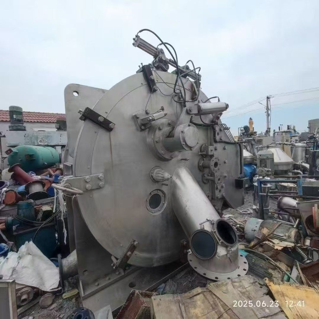 转让二手卧式刮刀离心机 一台1600型内衬哈啦卧式-2