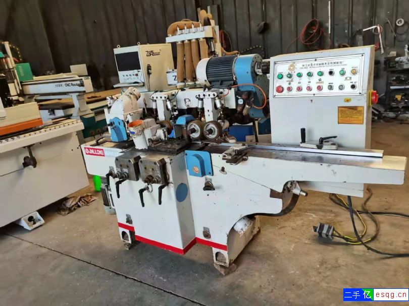 出售二手木工机械 砂光机 四面刨 精密据 全自动封-2