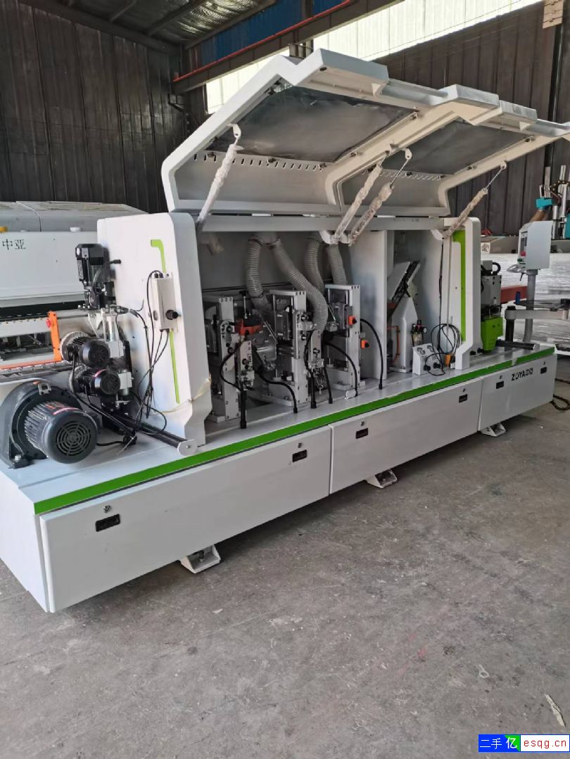 中亚230Q全自动封边机 气动窄边 压轮带刮胶-2