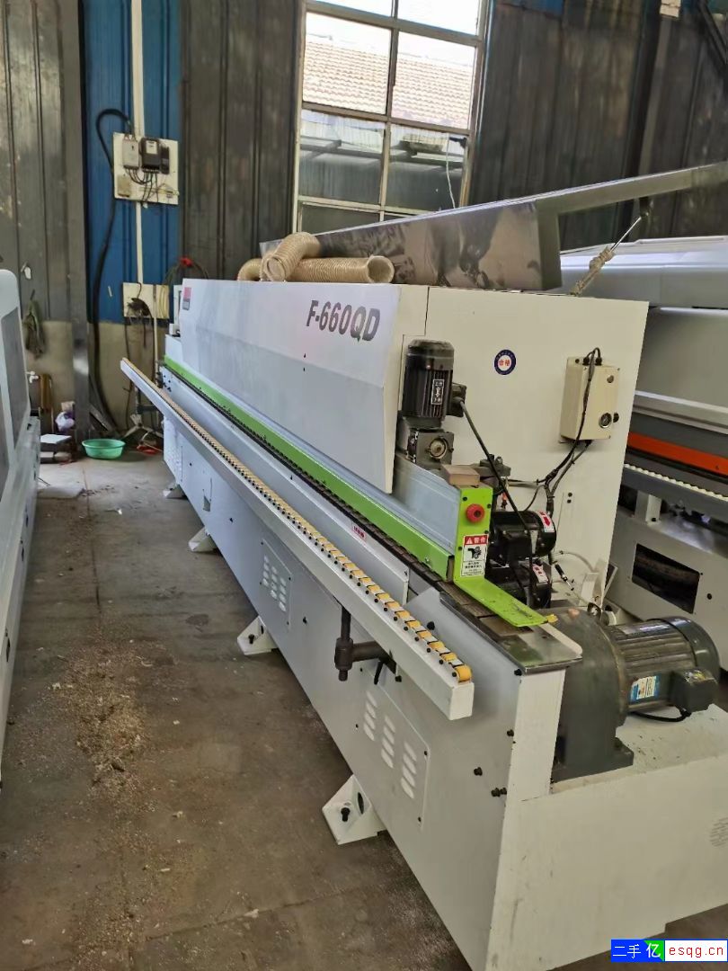 出售二手双工位覆膜机 排钻 开料机 侧孔机 砂光机-1