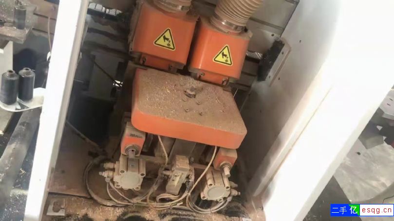 供应二手广东佳展双修带跟踪预铣全自动封边机 四工序-1