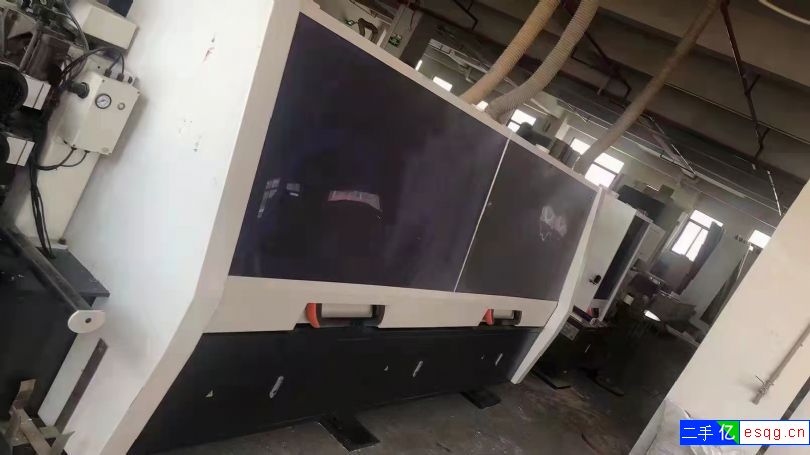 供应二手广东佳展双修带跟踪预铣全自动封边机 四工序-2