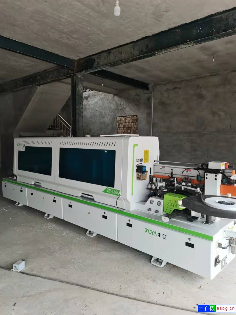 二手广东速派468仿形跟踪倒角全自动封边机 全程编-1