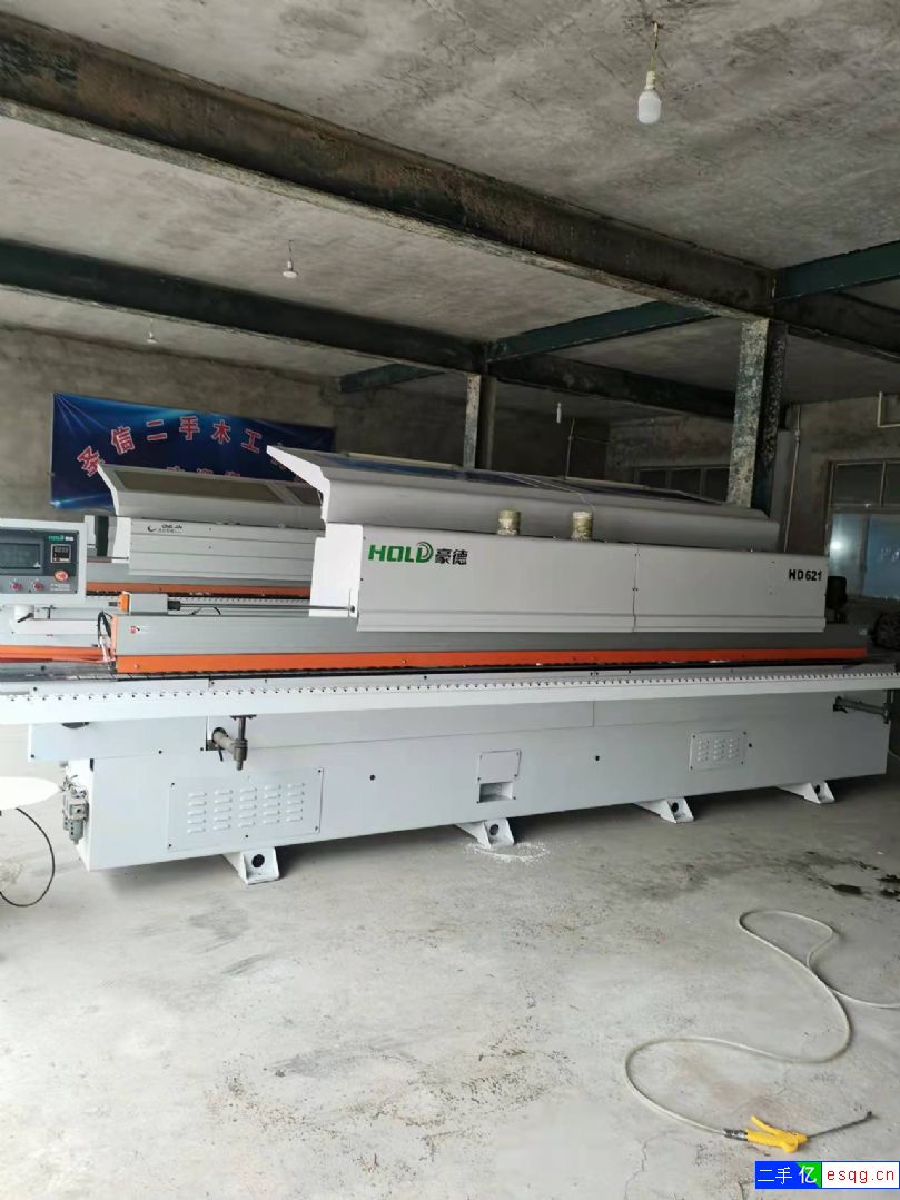 二手广东速派468仿形跟踪倒角全自动封边机 全程编-2