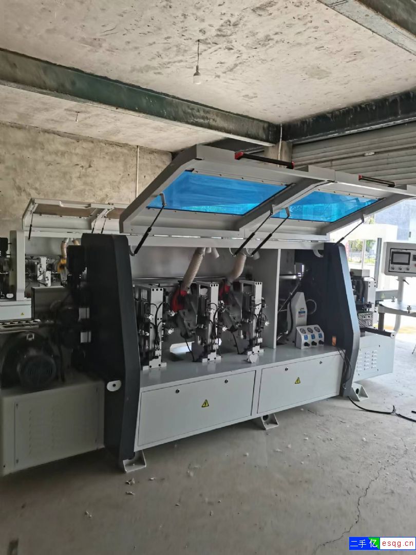 出售二手广东桦桦505全自动封边机 汽动调刀 电动-2