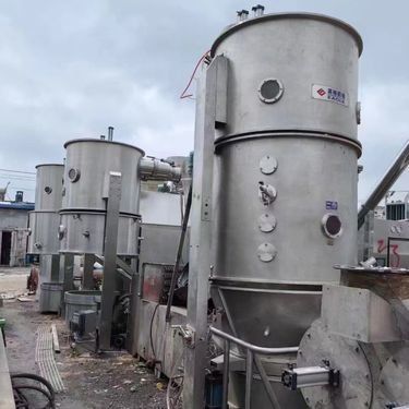 现货转让二手高效沸腾制粒机-2