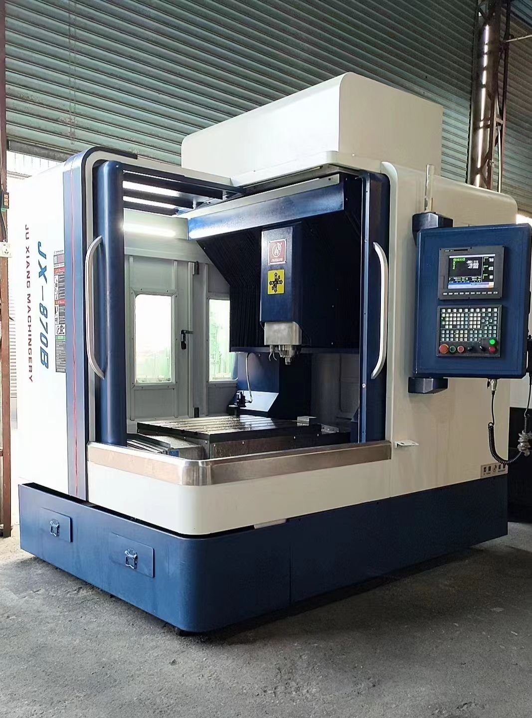 准新炬翔870精雕机 新代21ma-E系统,ER4-1