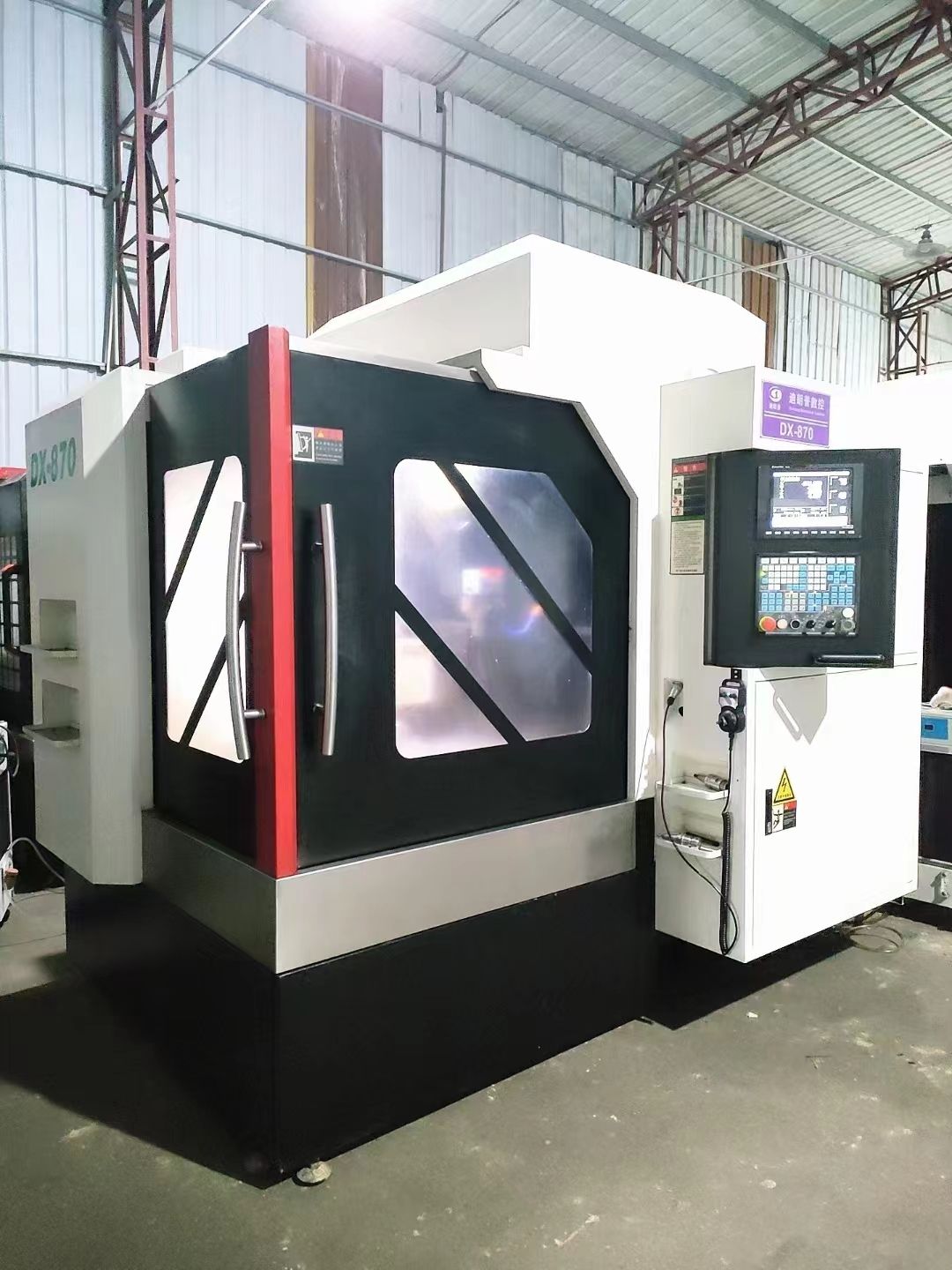 准新迪朗普870刀库精雕机 新代22ma系统,12-2