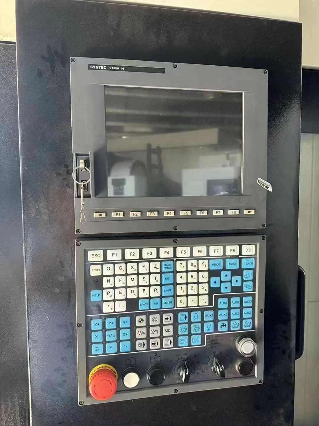 浩辰870精雕机、新代21ma系统、带12把刀库,-2