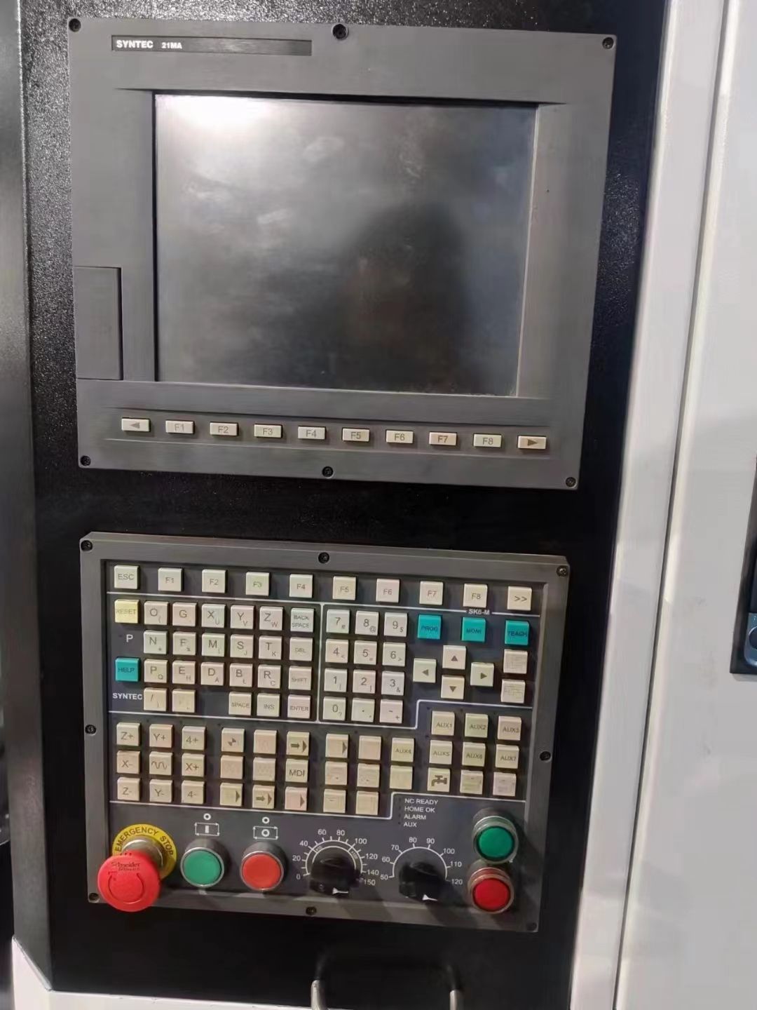 21款台群650精雕机,创能款床身。新代21MA系-2