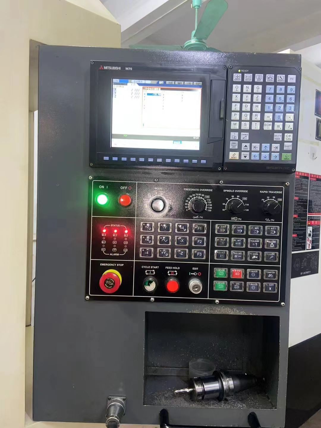 旺盘650重型精雕机,三菱M70系统,行程600 -2