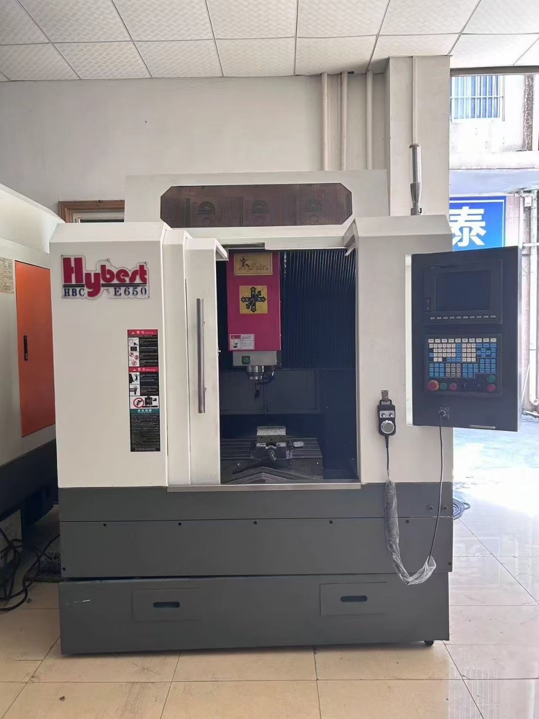 两台21年底650精雕机气动主轴BT30.7.5k-1