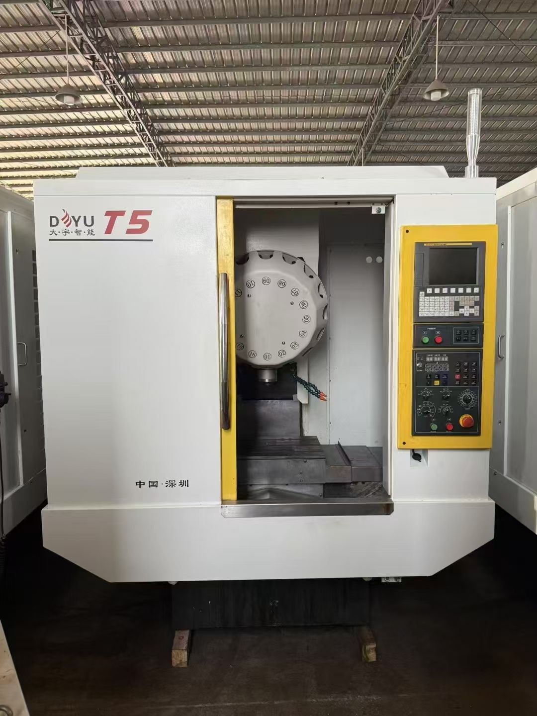 惊爆价加工中心，到货一台台钲V6,三线-2