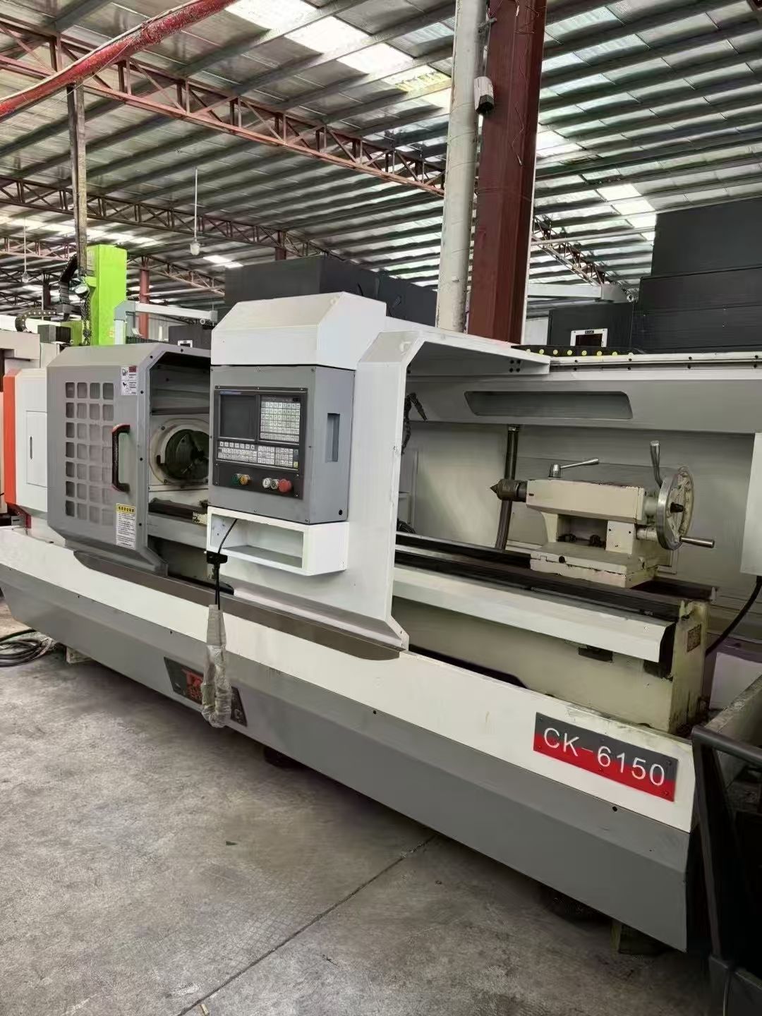 惊爆价95成新6150数控车床,2米长,广数系统-2