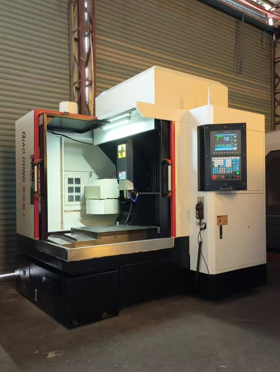 乔鸿870高速刀库精雕机,新代21ma系统-1