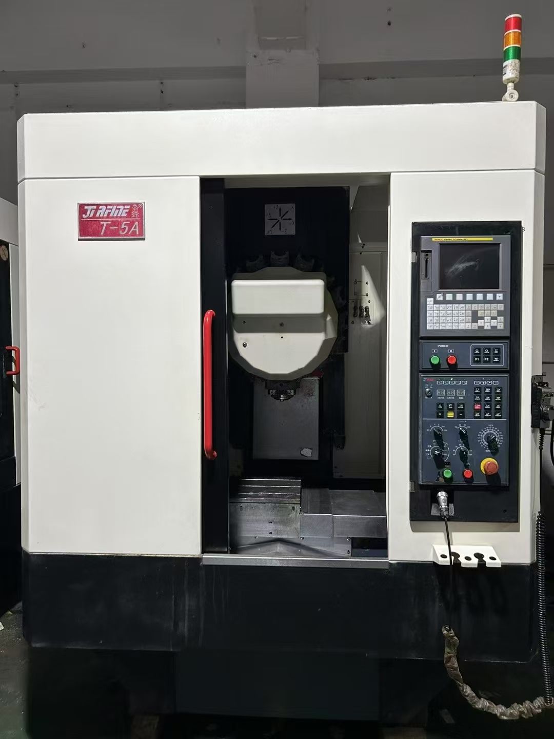 上新一批乔锋T500钻攻机，发那科MD系统-1