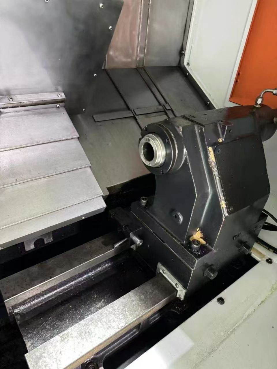 准新仕兴鸿数控TCK-52DW刀塔尾顶数控车床，新-2