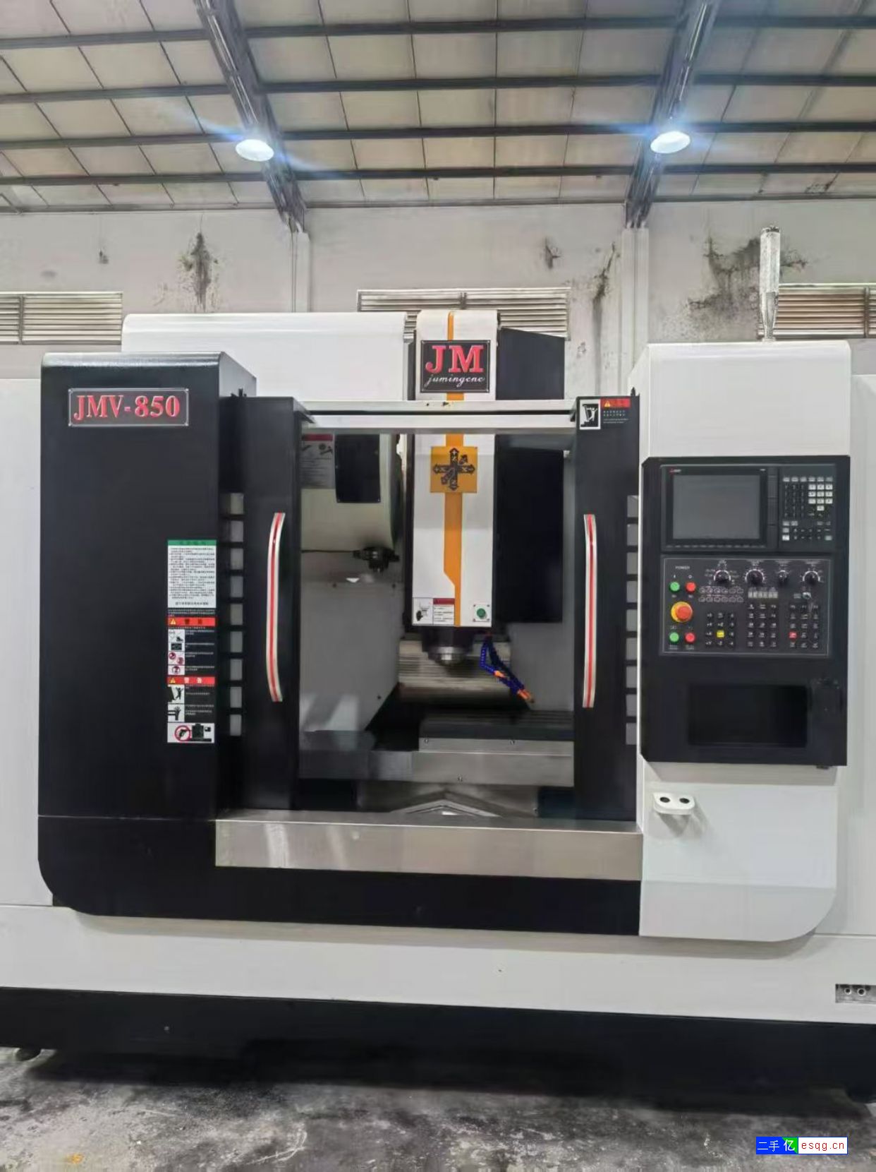 全新未使用T850钻攻机,新代系统-4