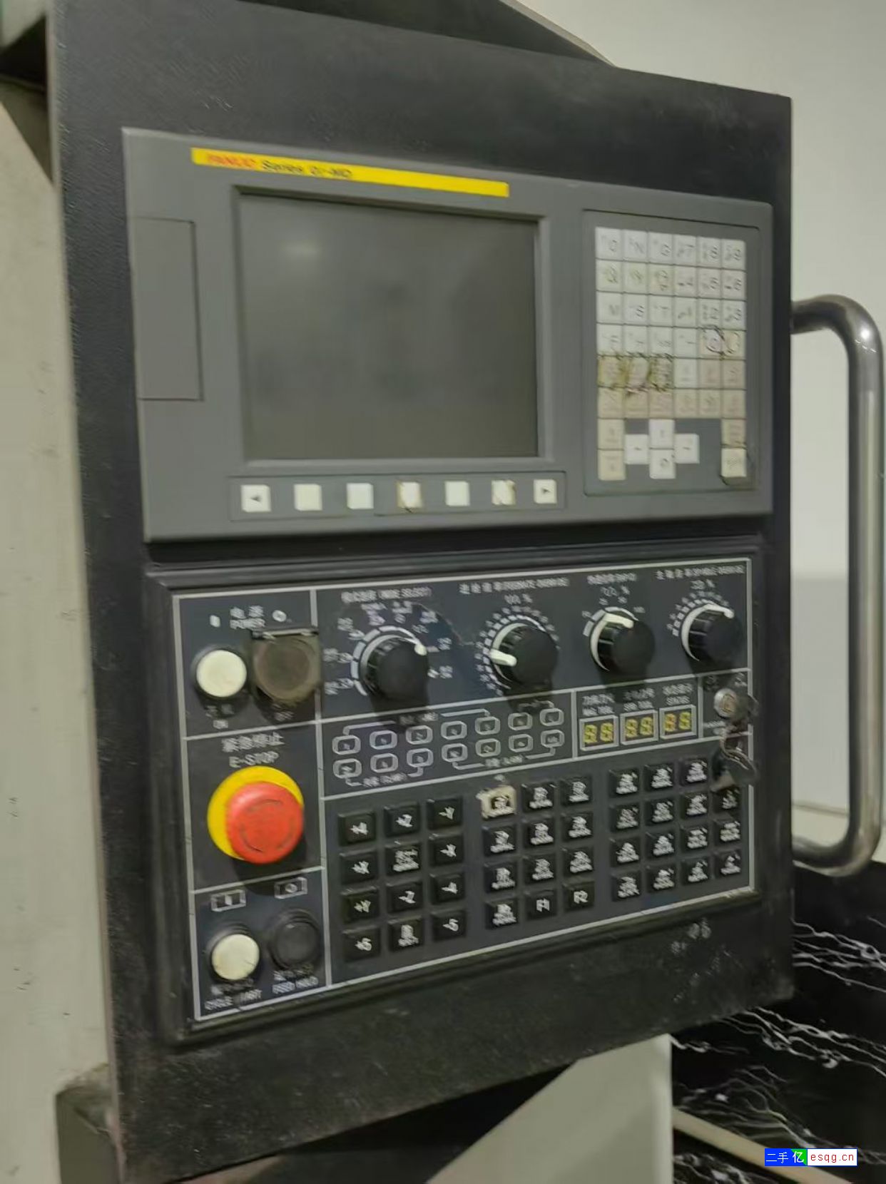 台湾亚威1200加工中心,三轴线轨,法兰克MD系统-2