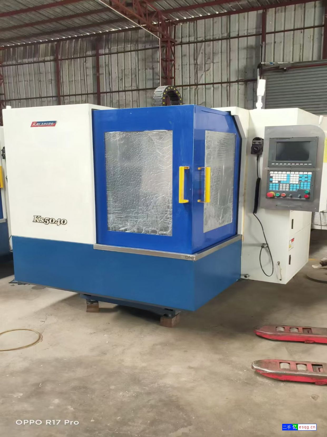 刚到同款10台准新凯盛540。新代21MA系统，搭-3