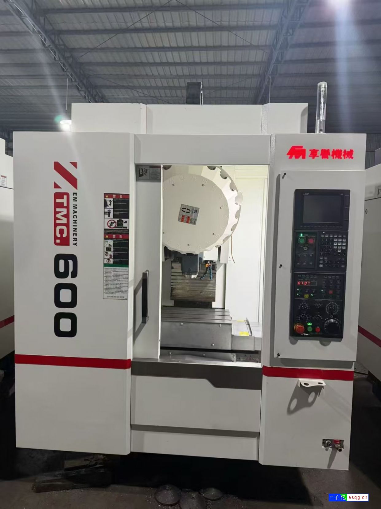 准新享誉T600重型钻攻中心,三菱M80系统-1