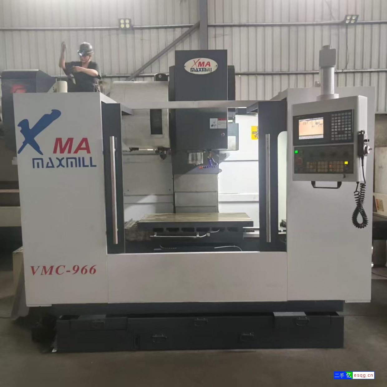 台湾仕元 VMC-966加工中心，三菱M70系统-1
