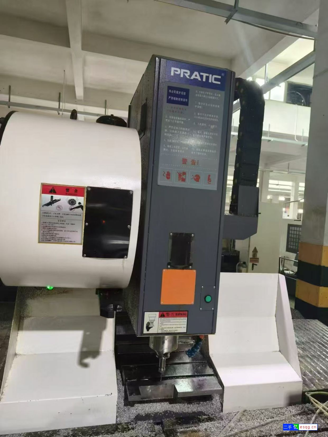 新法那6500型材机一台，三菱M80系统-4