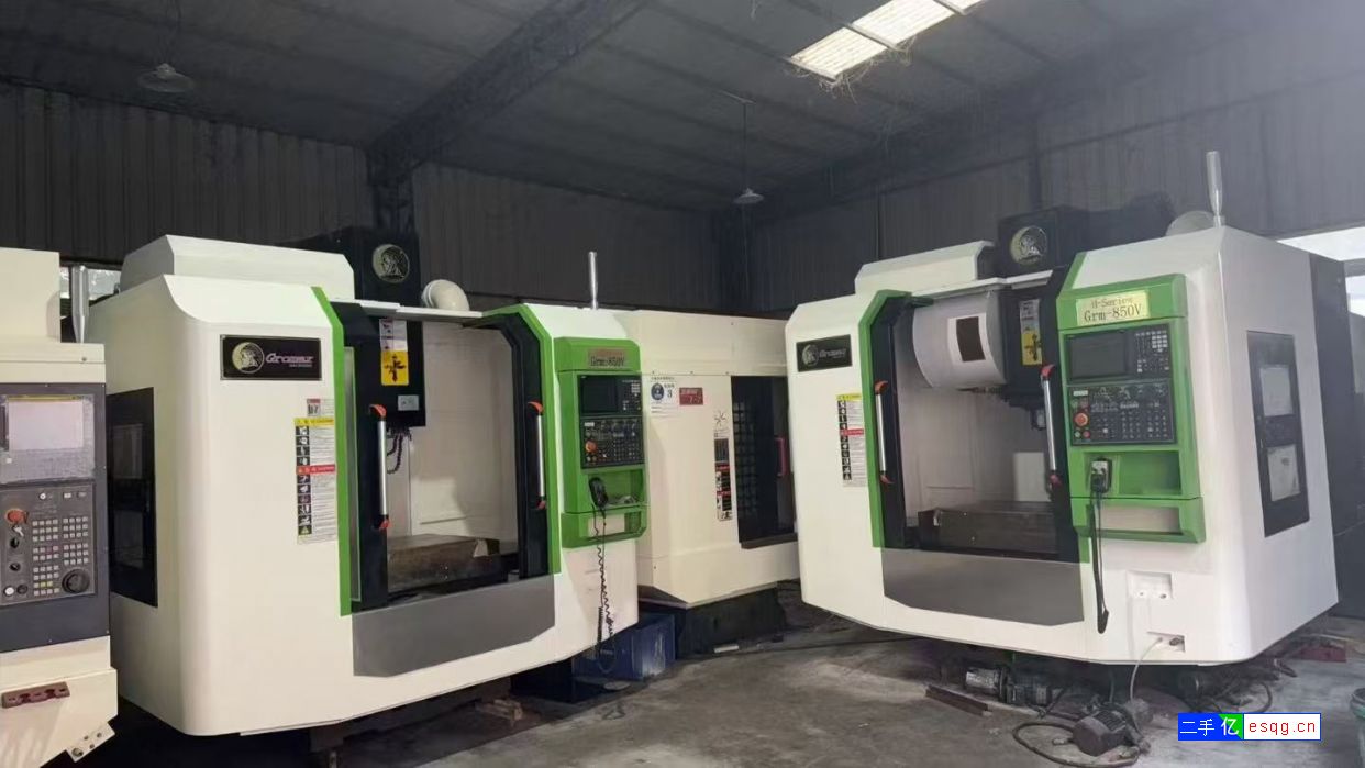 两台格勒玛850V,三菱M80系统,一台10螺距,-2