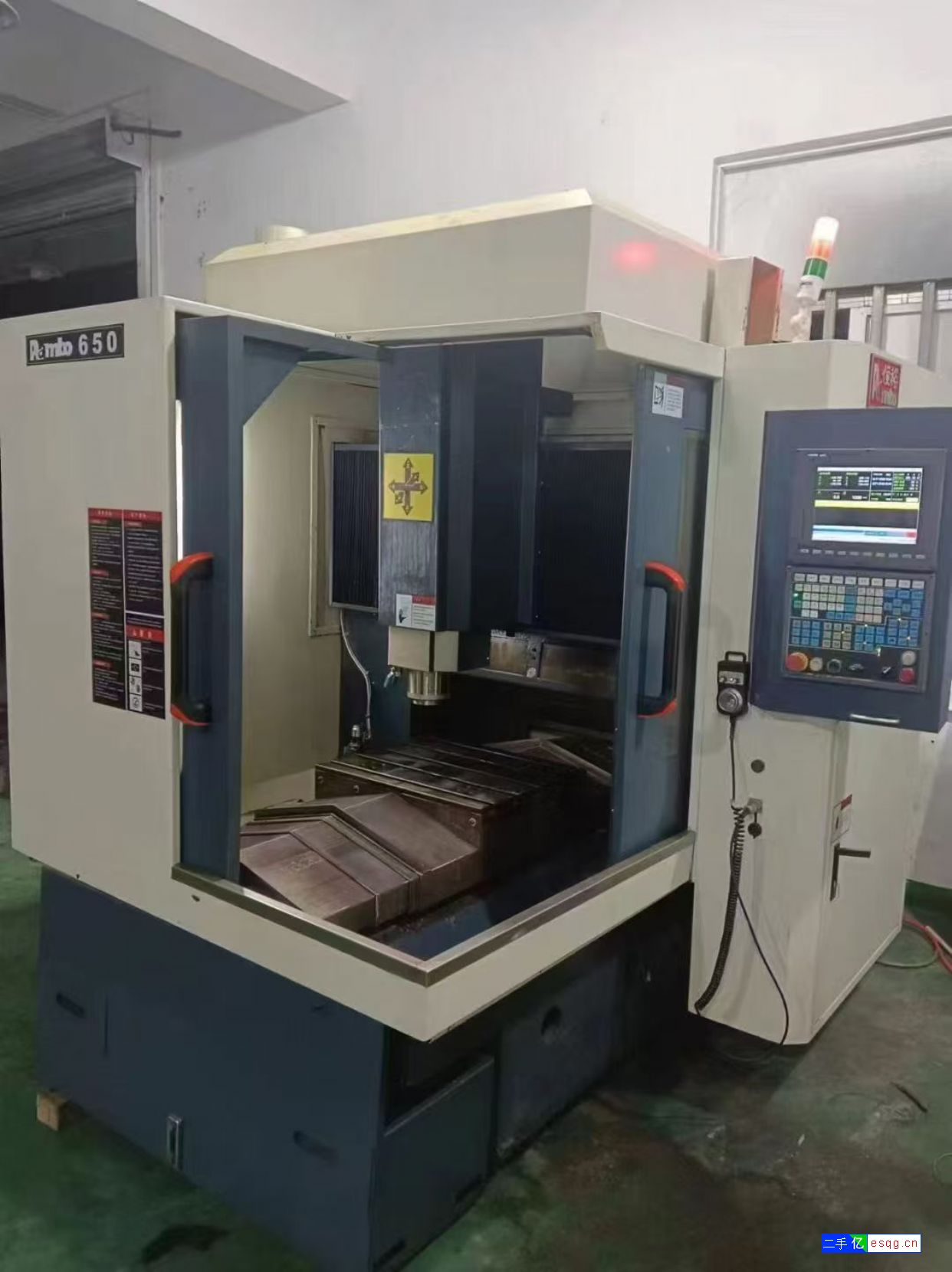 恒裕650精雕机,新代21ma系统-2