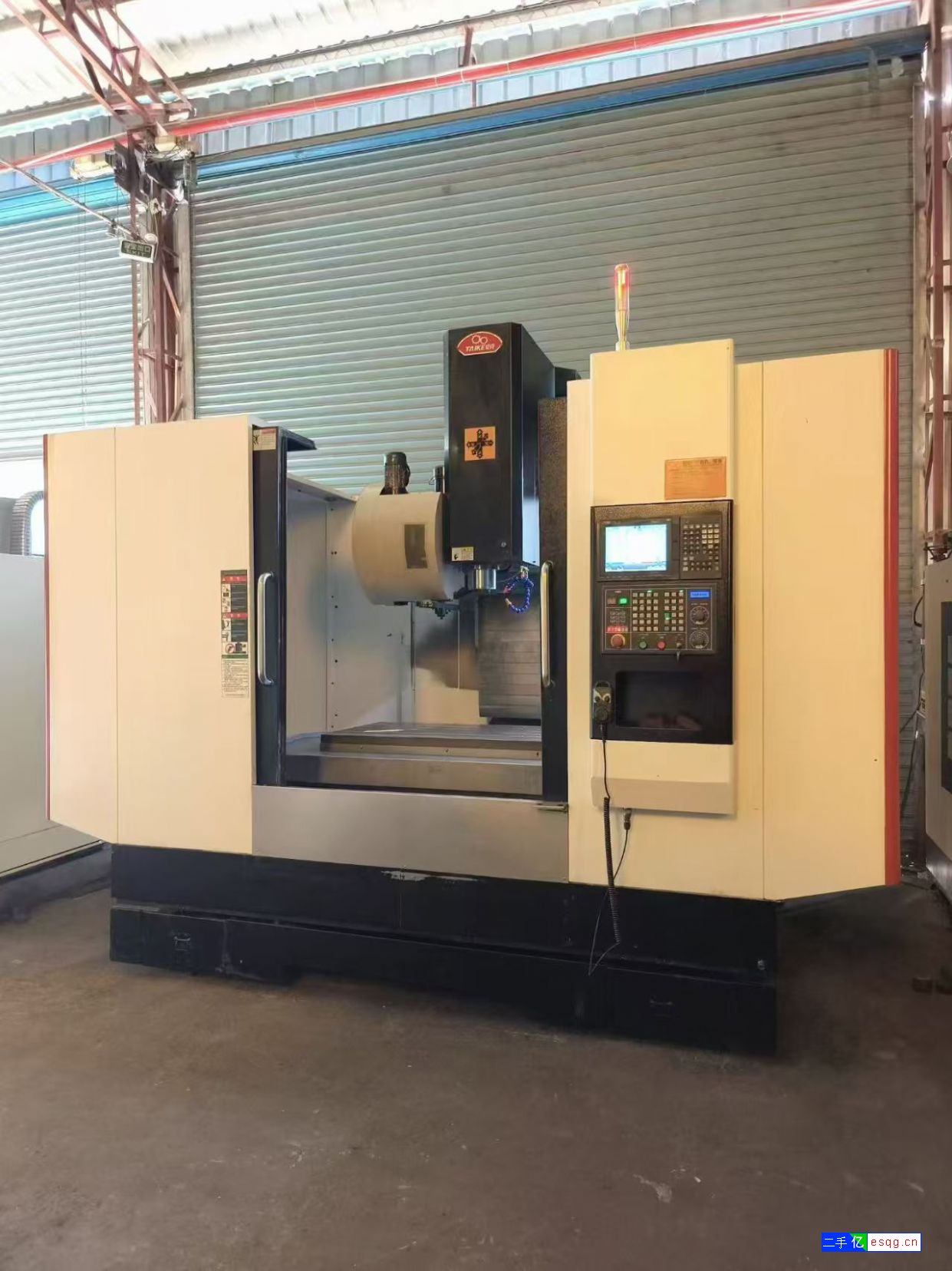 重型台克1370L两线一硬加工中心，三菱m80a带-2