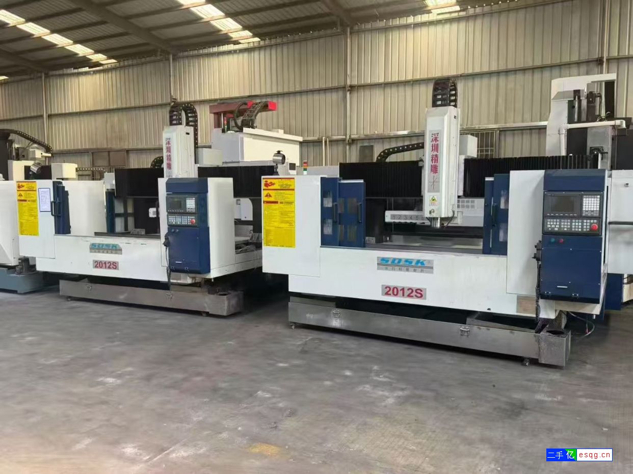 性价比超高 深圳精雕2012龙门精雕机,台湾新代系-2