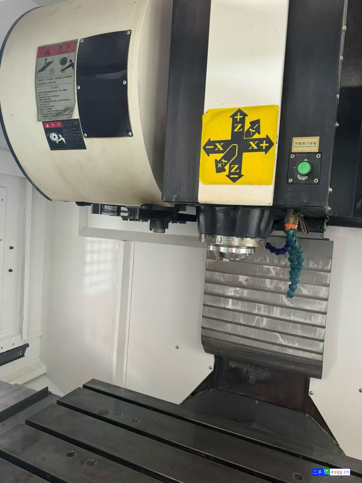 刚到钰鸿V850加工中心，三线重型线轨，直连12,-3