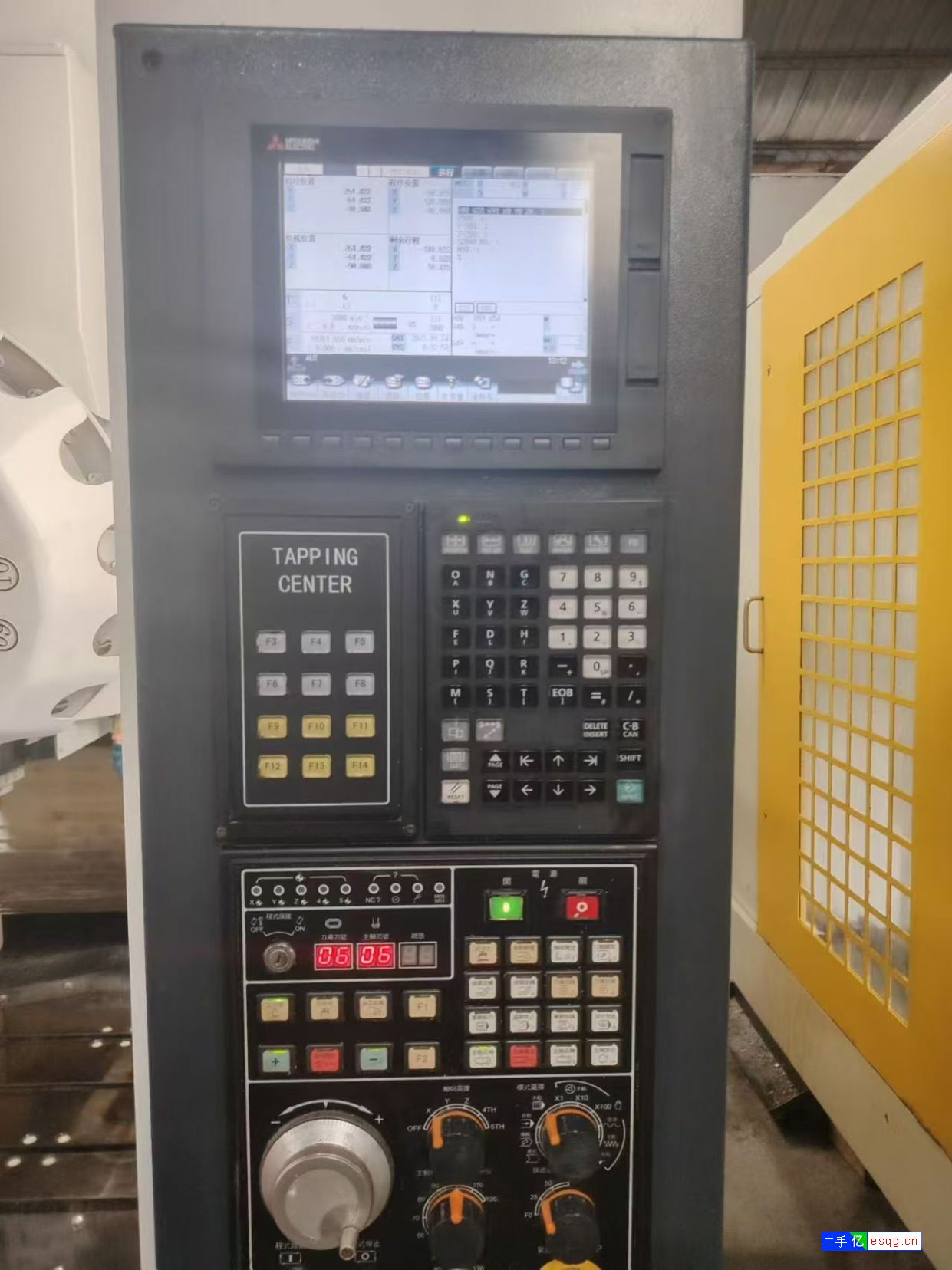 德纳T600钻攻机，三菱最新款M80系统-2