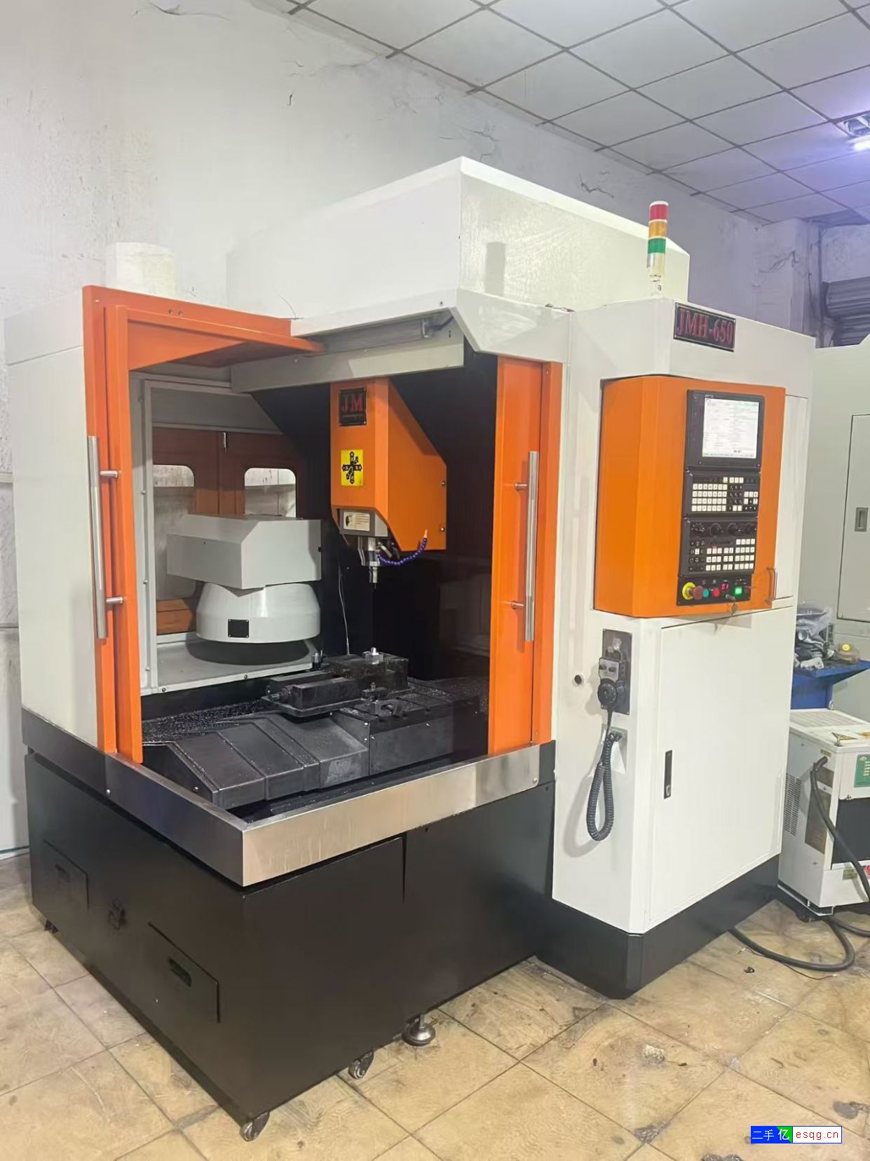 到货炬名650精雕机,创能款光机,立柱加高100m-2