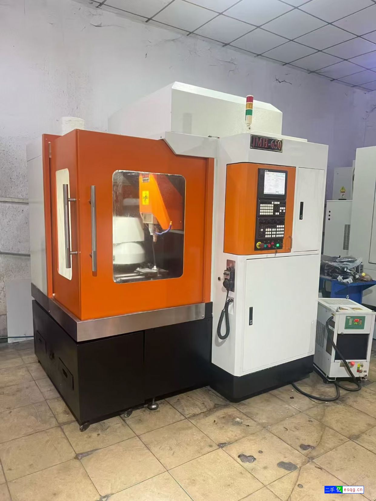 到货炬名650精雕机,创能款光机,立柱加高100m-3