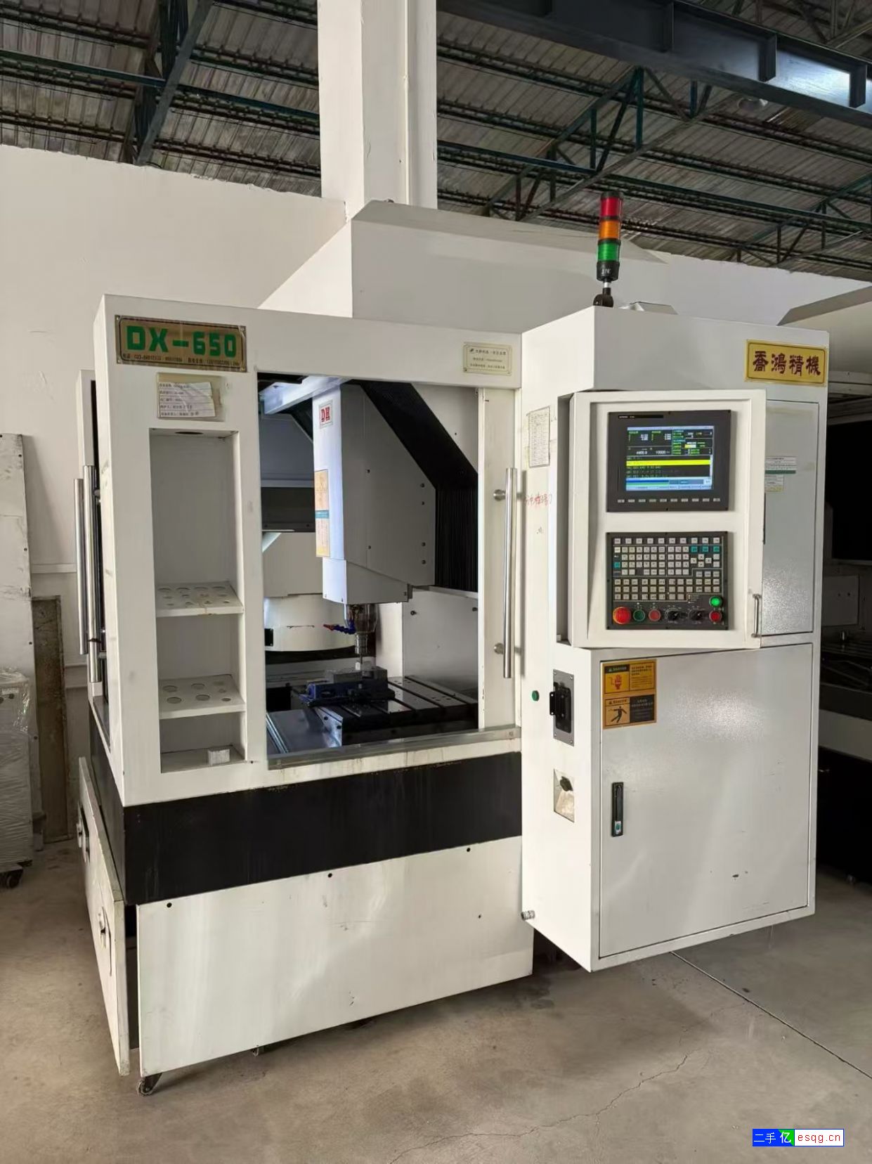 特价喬鸿650刀库精雕机，新代21MA系统-1