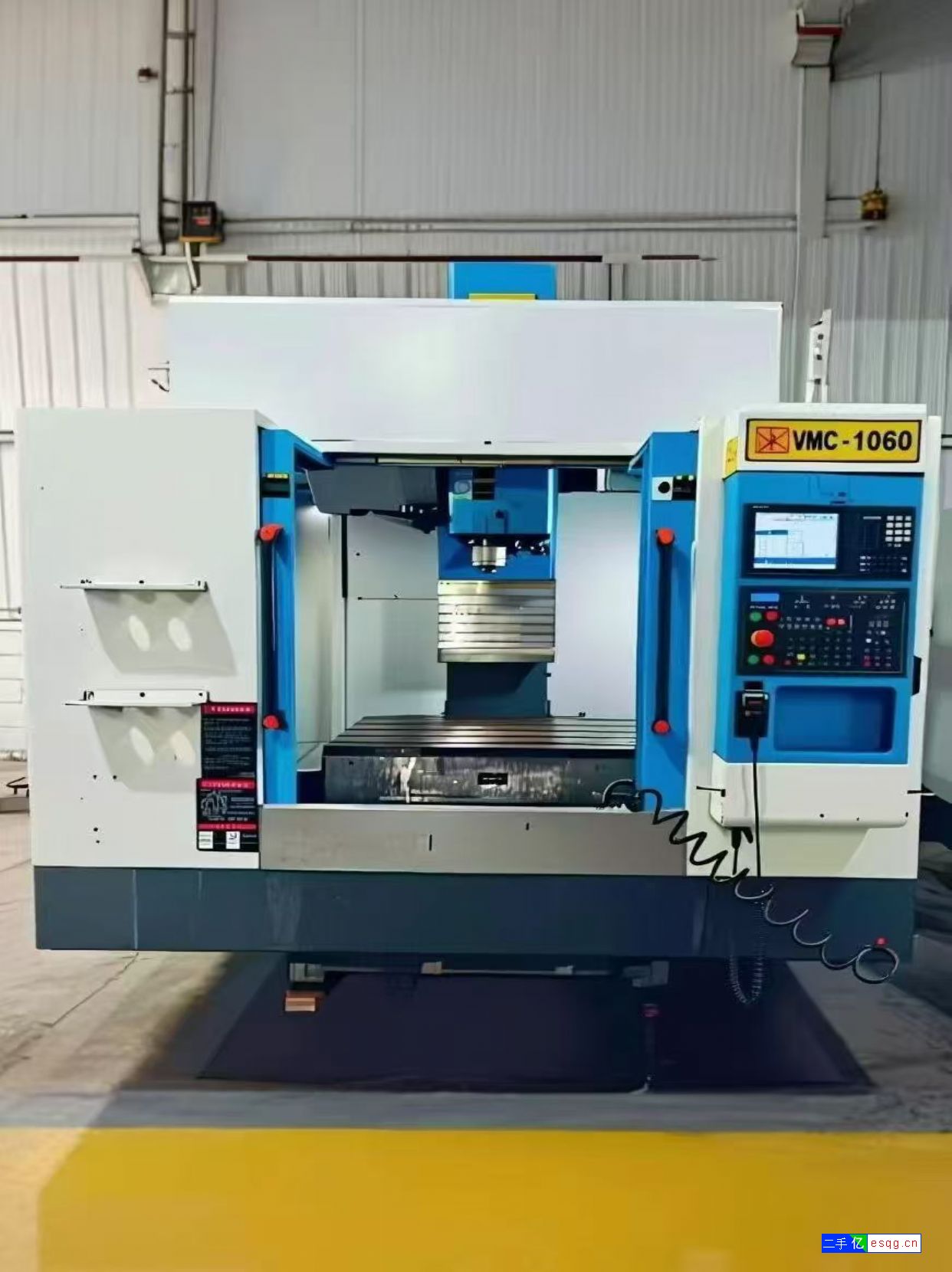 正代精机v1060三线轨加工中心，日本三菱M80系-1