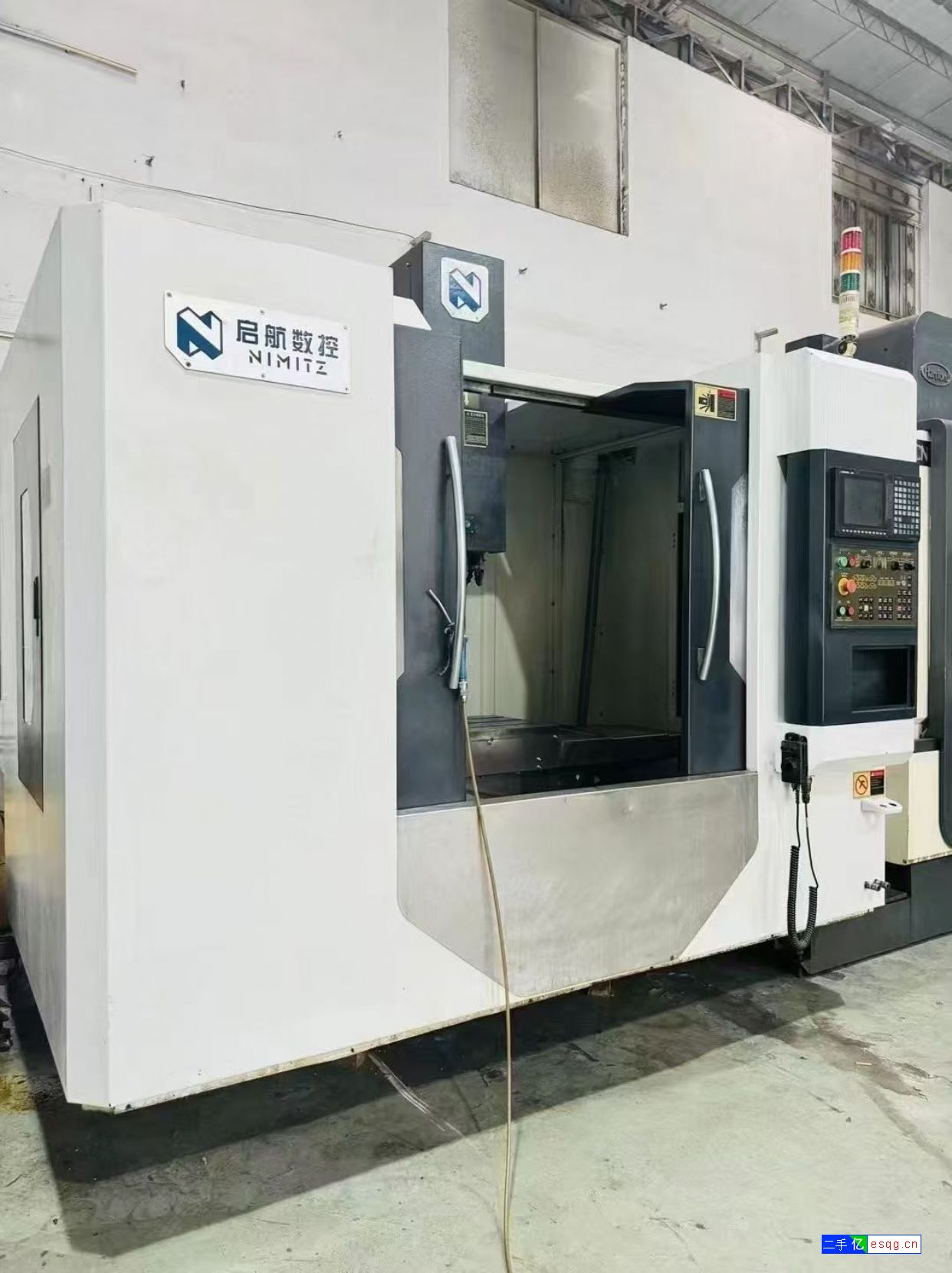 到货一台起航V850加工中心，三菱M70系统-2